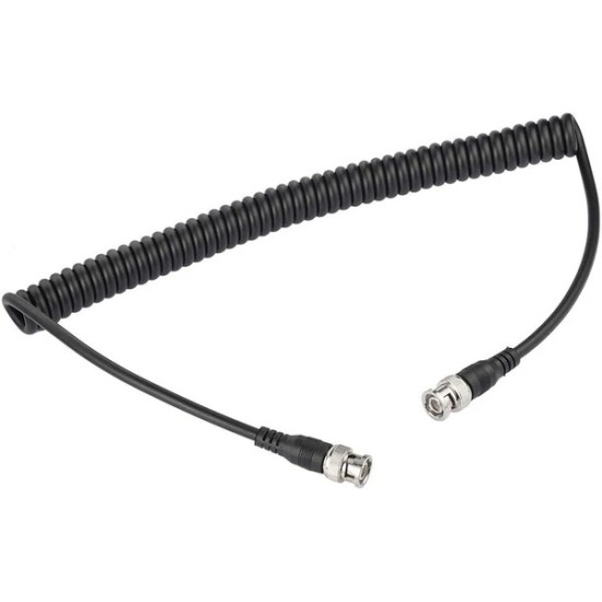 SDI to SDI Coiled Cable 1.5 m (Straight, Non Right-Angled)